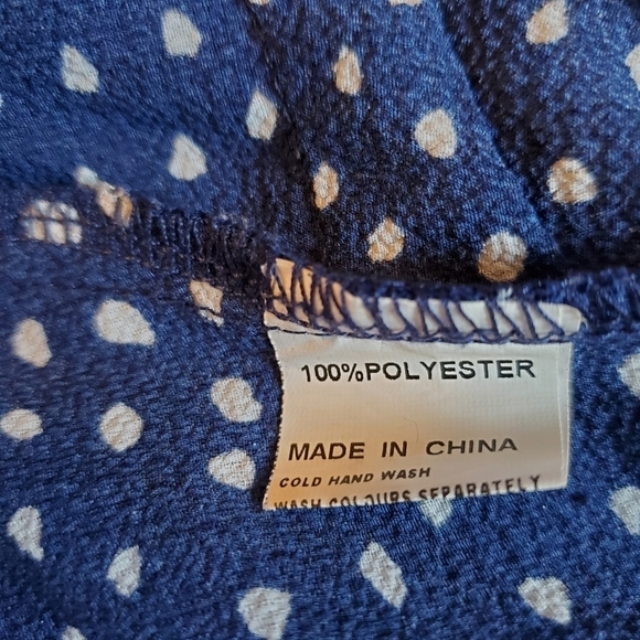 Vintage Princess Polly Polka Dot Wrap Dress Sz 2 - Picture 4 of 13